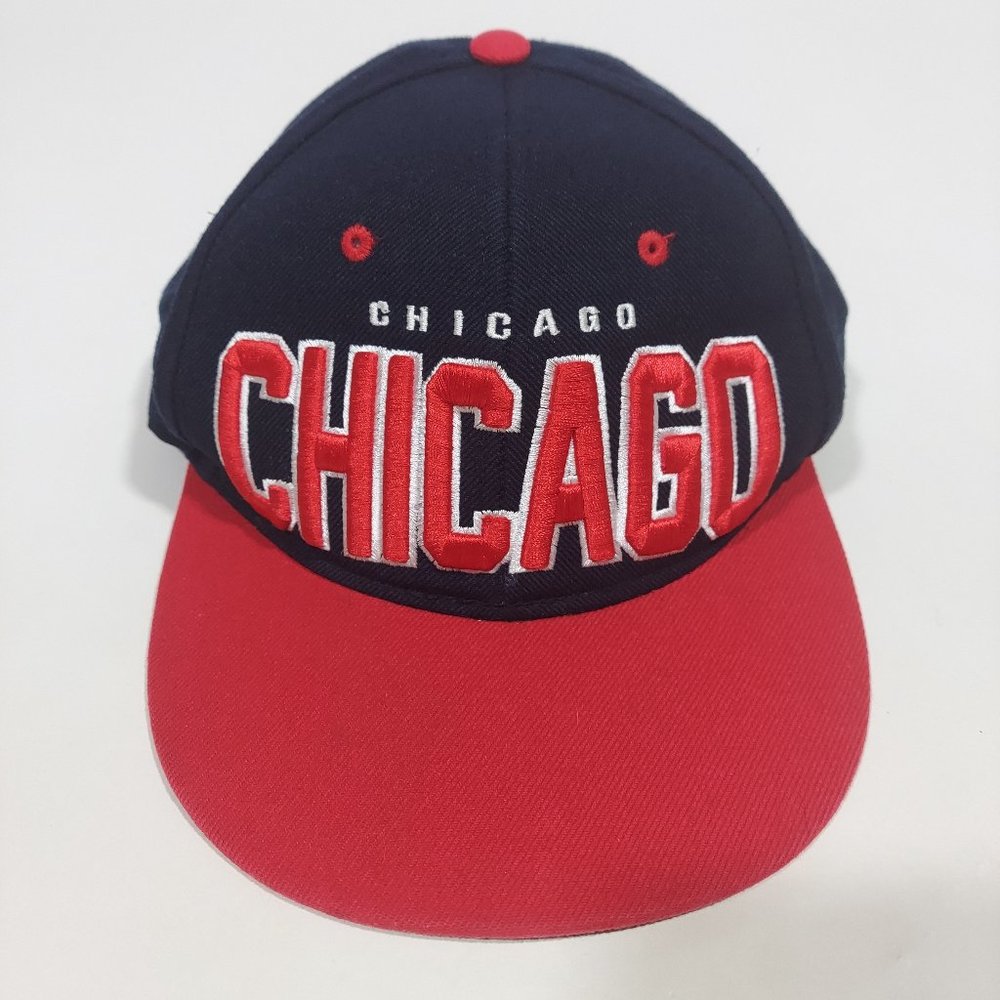 Chicago Bulls Rost Premium Headwear Red Snapback Hat Cap